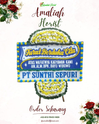Papan Bunga Duka di Samparwadi